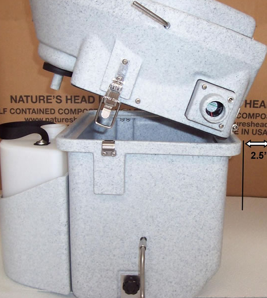 Nature's Head Dry Composting Toilet by Nature's Head USA –